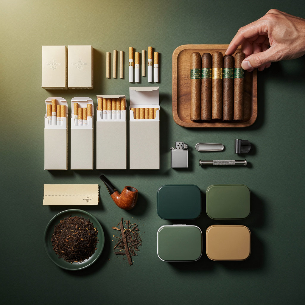 Kark-Rogi tobacco products and accessories - compliant retail selection